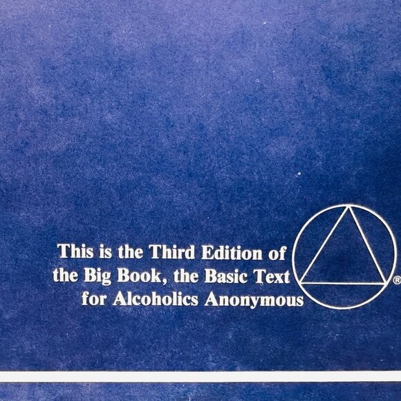Alcoholics Anonymous Third Edition Book Hardcover (1976) - Picture 2 of 7